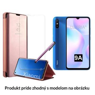 Otváracie Púzdro Roybens Clear View pre Xiaomi - Ružové  + Darček ochranné sklo a dotykové pero zadarmo Pre Xiaomi: Redmi Note 8