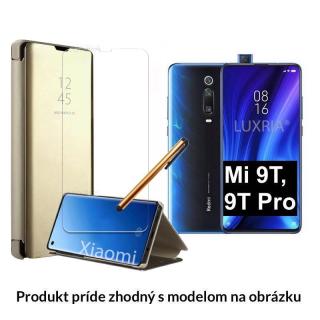 Otváracie Púzdro Roybens Clear View pre Xiaomi - Zlaté  + Darček ochranné sklo a dotykové pero zadarmo Pre Xiaomi: Mi Mix 3