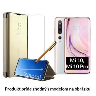 Otváracie Púzdro Roybens Clear View pre Xiaomi - Zlaté  + Darček ochranné sklo a dotykové pero zadarmo Pre Xiaomi: Redmi 4X