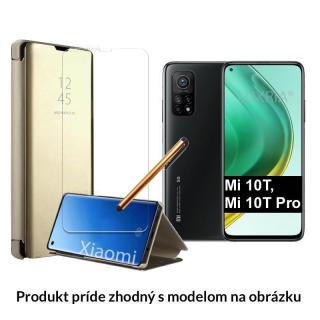 Otváracie Púzdro Roybens Clear View pre Xiaomi - Zlaté  + Darček ochranné sklo a dotykové pero zadarmo Pre Xiaomi: Redmi 5A, Go