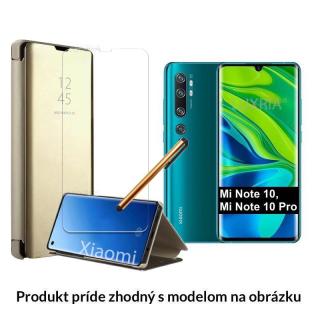 Otváracie Púzdro Roybens Clear View pre Xiaomi - Zlaté  + Darček ochranné sklo a dotykové pero zadarmo Pre Xiaomi: Redmi 8