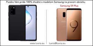 Púzdro Luxria Premium pre Samsung - Čierne (Liquid Silicone & Soft Touch) Samsung: Galaxy S9 Plus