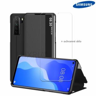 Púzdro Luxria SmartCase pre Samsung - Čierne  + Darček ochranné sklo na displej Samsung: Galaxy A21s