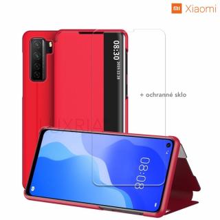 Púzdro Luxria SmartCase pre Xiaomi - Červené  + Darček ochranné sklo na displej Pre Xiaomi: Mi 10T, Mi 10T Pro