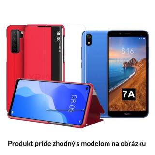 Púzdro Luxria SmartCase pre Xiaomi - Červené  + Darček ochranné sklo na displej Pre Xiaomi: Redmi Note 7, Note 7 Pro