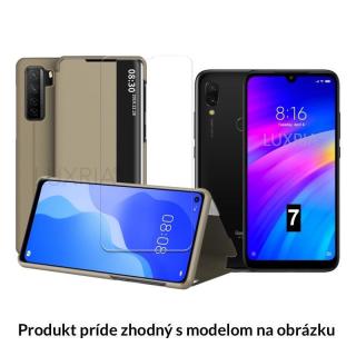 Púzdro Luxria SmartCase pre Xiaomi - Zlaté  + Darček ochranné sklo na displej Pre Xiaomi: Redmi 7a