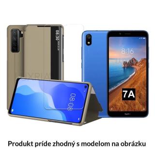 Púzdro Luxria SmartCase pre Xiaomi - Zlaté  + Darček ochranné sklo na displej Pre Xiaomi: Redmi Note 7, Note 7 Pro