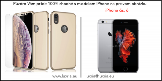 Púzdro Roybens 360 Full Body pre Apple iPhone + tvrdené sklo - Zlaté  + dotykové pero zadarmo Iphone: 6s, 6