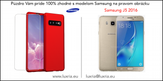 Púzdro Roybens 360 Full Body pre Samsung - Červené  + Darček ochranné sklo Samsung: Galaxy J5 (2016)