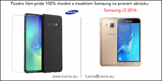 Púzdro Roybens 360 Full Body pre Samsung - Čierne  + Darček ochranné sklo Samsung: Galaxy J3 (2016)