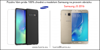 Púzdro Roybens 360 Full Body pre Samsung - Čierne  + Darček ochranné sklo Samsung: Galaxy J5 (2016)