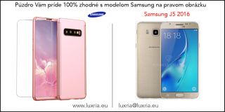 Púzdro Roybens 360 Full Body pre Samsung - Ružové  + Darček ochranné sklo Samsung: Galaxy J5 (2016)