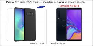 Púzdro Roybens 360 Full Body pre Samsung + tvrdené sklo - Čierne  + Darček ochranné sklo Samsung: Galaxy A9 (2018)