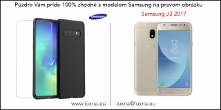 Púzdro Roybens 360 Full Body pre Samsung + tvrdené sklo - Čierne  + Darček ochranné sklo Samsung: Galaxy J3 (2017)