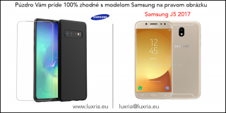 Púzdro Roybens 360 Full Body pre Samsung + tvrdené sklo - Čierne  + Darček ochranné sklo Samsung: Galaxy J5 (2017)