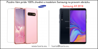 Púzdro Roybens 360 Full Body pre Samsung + tvrdené sklo - Ružové Samsung: Galaxy A9 (2018)