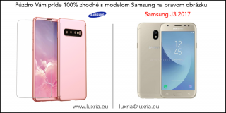 Púzdro Roybens 360 Full Body pre Samsung + tvrdené sklo - Ružové Samsung: Galaxy J3 (2017)