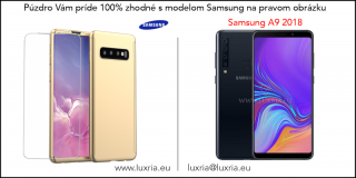 Púzdro Roybens 360 Full Body pre Samsung + tvrdené sklo - Zlaté Samsung: Galaxy A9 (2018)