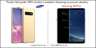 Púzdro Roybens 360 Full Body pre Samsung + tvrdené sklo - Zlaté Samsung: Galaxy S8 Plus