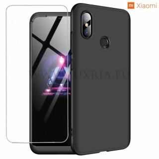 Púzdro Roybens 360 Full Body pre Xiaomi + tvrdené sklo - Čierne Pre Xiaomi: Redmi 6, 6A