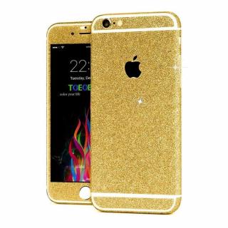 Roybens Glitter iPhone Wrap - Gold (8, 7, 6S, 6)  + dotykové pero zadarmo Iphone: 6s, 6