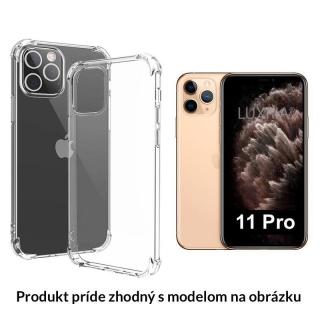 Silikónové Púzdro Luxria Clear Absorb pre Apple iPhone - Priehľadné Iphone: XS Max