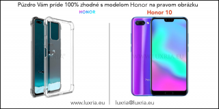 Silikónové Púzdro Luxria Clear Absorb pre Honor - Priehľadné Honor: 10