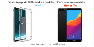 Silikónové Púzdro Luxria Clear Absorb pre Honor - Priehľadné Honor: 7A