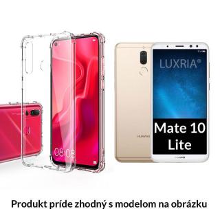 Silikónové Púzdro Luxria Clear Absorb pre Huawei - Priehľadné pre Huawei: Mate 20 Lite