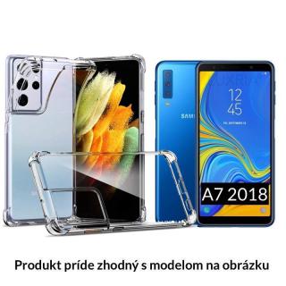 Silikónové Púzdro Luxria Clear Absorb pre Samsung - Priehľadné Samsung: Galaxy A70