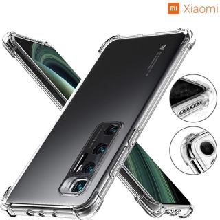 Silikónové Púzdro Luxria Clear Absorb pre Xiaomi - Priehľadné Pre Xiaomi: Mi 10, Mi 10 Pro