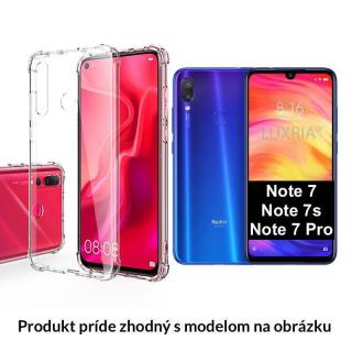 Silikónové Púzdro Luxria Clear Absorb pre Xiaomi - Priehľadné Pre Xiaomi: Mi 9 Lite