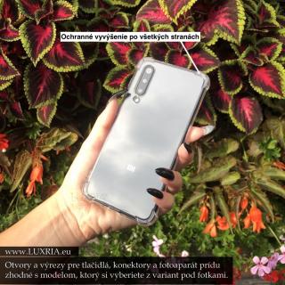 Silikónové Púzdro Luxria Clear Absorb pre Xiaomi - Priehľadné Pre Xiaomi: Redmi 7