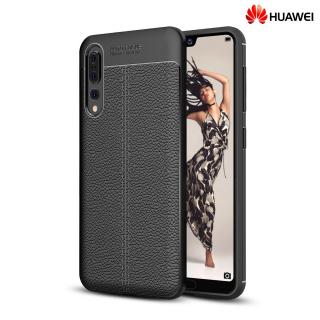 Silikónové Púzdro Roybens Litchi pre Huawei - Čierne pre Huawei: P10 Lite