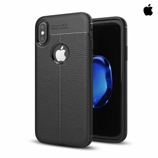 Silikónové Púzdro Roybens Litchi pre iPhone - Čierne Iphone: 6s Plus, 6 Plus