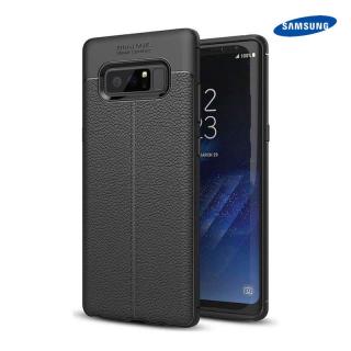 Silikónové Púzdro Roybens Litchi pre Samsung - Čierne Samsung: Galaxy A3 (2017)