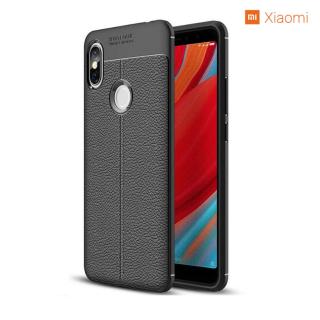 Silikónové Púzdro Roybens Litchi pre Xiaomi - Čierne Pre Xiaomi: Redmi 6, 6A