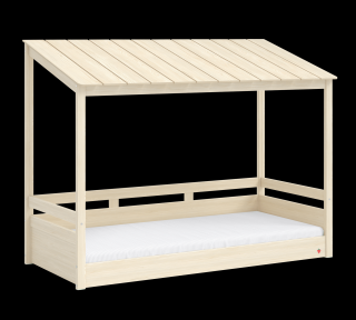 Detská posteľ domčeková 90x200 cm Montes Natural