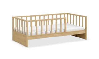 Detská posteľ so zábranou 100x200cm Mocha Baby