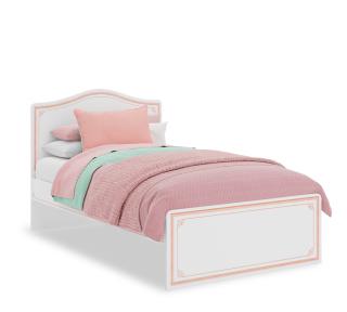 Študentská posteľ 120x200 cm Selena Pink