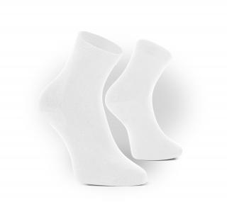 BAMBOO MEDICAL Špeciálne antibakteriálne ponožky biele Veľkosť: 35-38