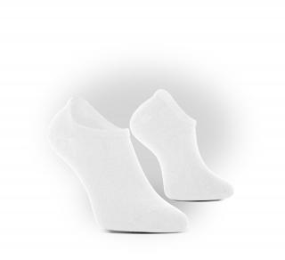 BAMBOO ULTRASHORT MEDICAL Špeciálne antibakteriálne ponožky biele, ultrashort Veľkosť: 35-38