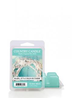 Country Candle  Baby It' Cold Outside vonný vosk (64 g)