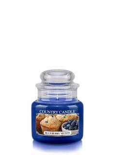 COUNTRY CANDLE Blueberry Muffin vonná sviečka mini 1-knôtová (104 g)
