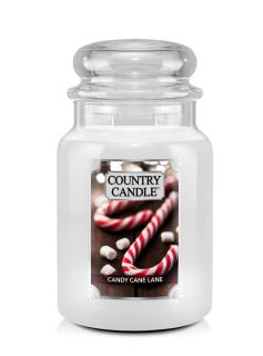 Country Candle Candy Cane Lane vonná sviečka veľká 2-knôtová (652 g)