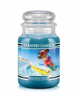 Country Candle Catching Waves vonná sviečka veľká 2-knôtová (652 g)