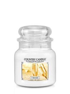 COUNTRY CANDLE Cheers vonná sviečka stredná 2-knôtová (453 g)