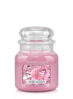 COUNTRY CANDLE Cherry Blossom vonná sviečka stredná 2-knôtová (453 g)