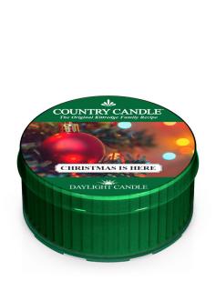 Country Candle Christmas is Here vonná sviečka (42 g)