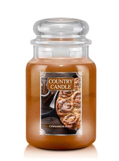 Country Candle Cinnamon Buns vonná sviečka veľká 2-knôtová (652 g)